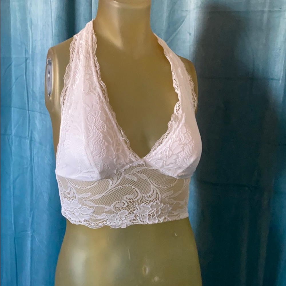 Lacy bra!